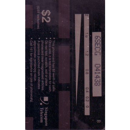 Econ Minimart Vanishing Trades S'popre $2 Telephone Cards Lot (Used)