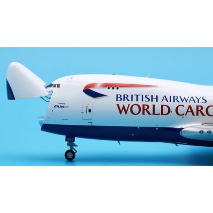 B747-400F(SCD) BRITISH AIRWAYS CARGO REG N495MC W/STAND - JC WINGS SA2008C 1/200