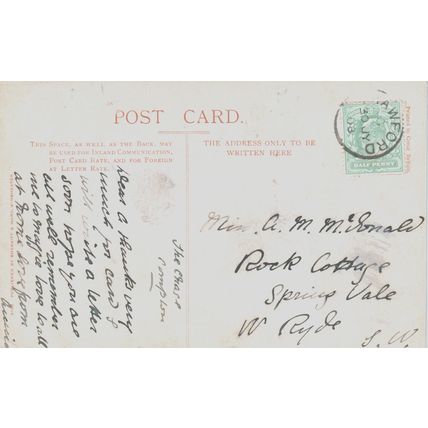 Abbey Grounds Winchester Hampshire Postcard (QHAM326)