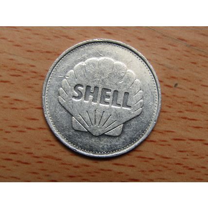 Shell - Auguste Piccard Augsburg 1931 Token (e750)