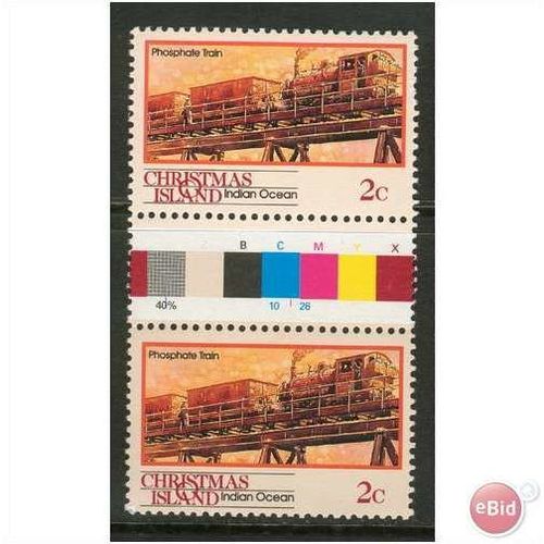 Christmas Island stamps 1990 - SG 288 - 2c TLGP Phosphate Train