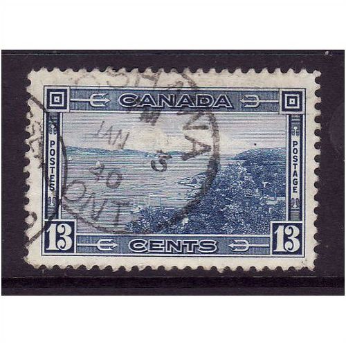 CANADA 1938 13c BLUE SG 364 FINE USED #3