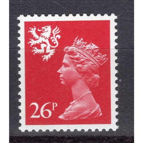 Great Britain 1982 Scotland 26p Rosine Unmounted Mint NHM SG S49 Sc SMH49 stamp