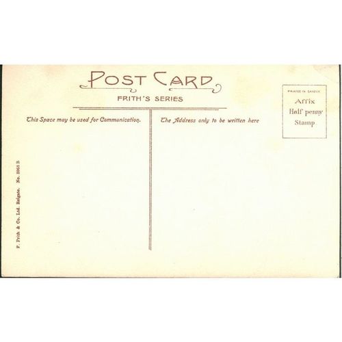 Vintage Frith & Co Ltd Postcard - Gt. Malvern From Beacon Hill, Worcestershire