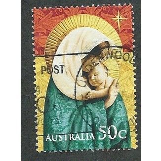 AUS 2008 50c 'CHRISTMAS' FINE USED (EBID34-721)