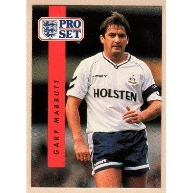1990-91 Pro Set England #227 Gary Mabbutt