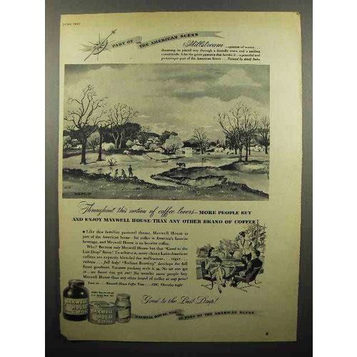 1947 Maxwell House Coffee Ad - Millstream