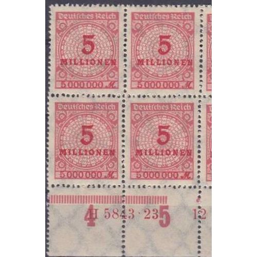 GERMANY REICH [1923] MiNr 0317 AP HAN ( **/mnh ) [01] H 5843.23