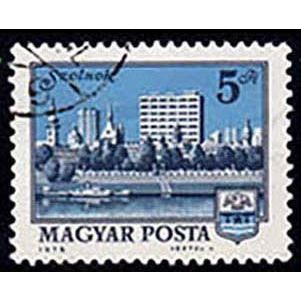 Hungary 1975 Buildings 5ft Used Stamp