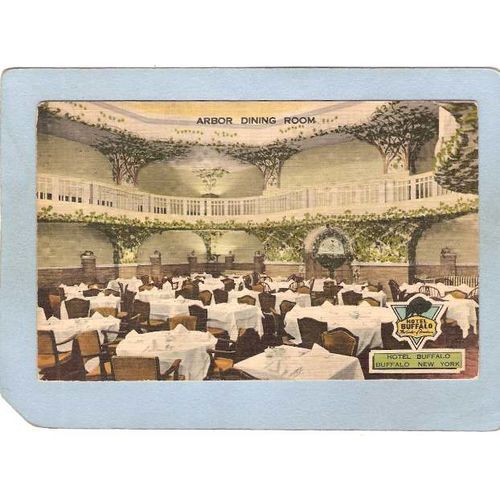 New York Buffalo Arbor Dining Room Hotel Buffalo ny_box4X1~2887