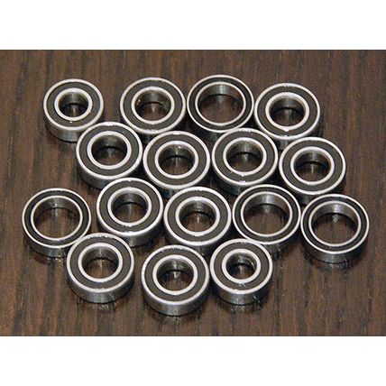 (16pcs) TAMIYA TG10 MK.1 w/Long Susp. Arms Rubber Sealed Ball Bearing Set