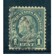 Used 552 1c Benjamin Franklin Fine A15466
