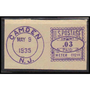 Used Revenue 3c Meter Camden, NJ. E0750