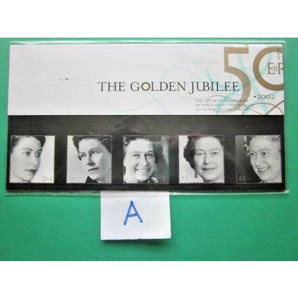 2002 THE GOLDEN JUBILEE PRESENTATION PACK. ( A ) #01838
