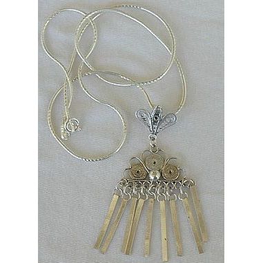 Laguna silver pendant