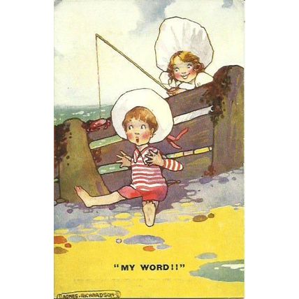 Art AGNES RICHARDSON "My Word" Postcard (Celesque 449)
