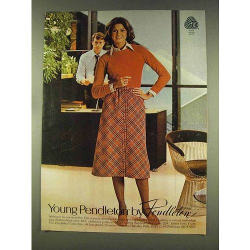 1977 Pendleton Young Pendleton Fashion Ad