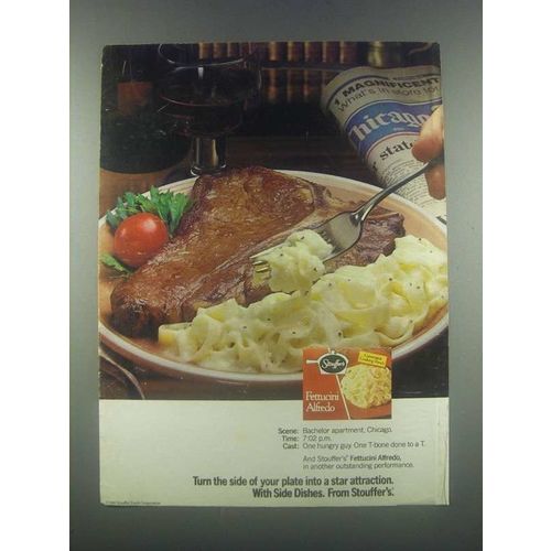 1985 Stouffer's Fettucini Alfredo Ad - Star Attraction