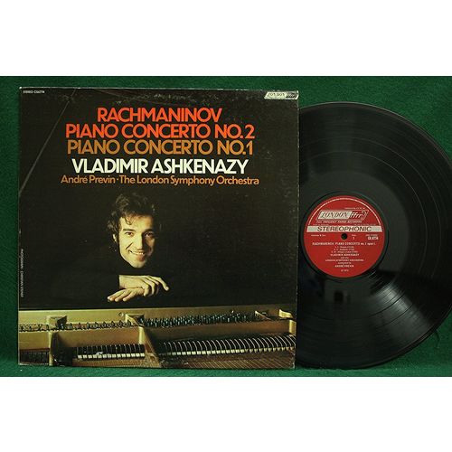 Ashkenazy/Previn - Rachmaninov: Piano Concerto No. 2/No. 1 - CS 6774 - NM