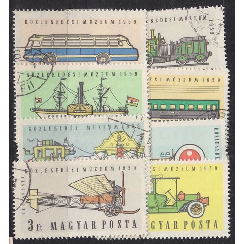 UNGARN HUNGARY [1959] MiNr 1584-91 A ( O/used ) Autos