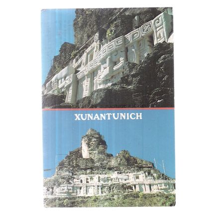 XUNANTUNICH, BELIZE unused postcard =