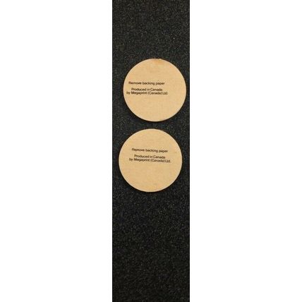 Megaprint Ltd. Prehistoric Animal Sticker Discs Set of 2