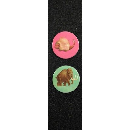 Megaprint Ltd. Prehistoric Animal Sticker Discs Set of 2