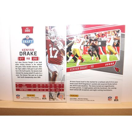 2016 Score/2020 Prestige KENYAN DRAKE (Dolphins/Cardinals) RC & Highlight Reel