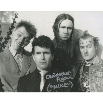 Christopher Ryan The Young Ones Giant 10x8 Hand Signed Photo
