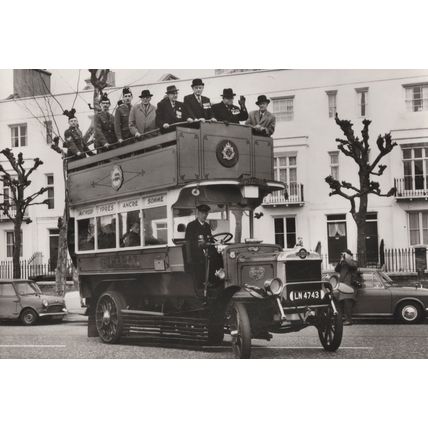 The Arrival of 'Ole Bill" at the Imperial War Museum 1970 Postcard