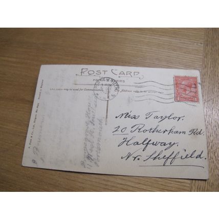 1920s fr Frith Postcard -The Choir East, Salisbury Cathedral