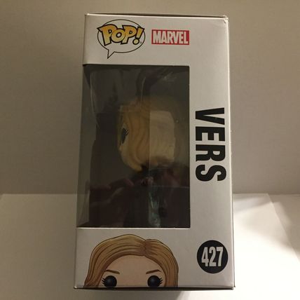 NEW Marvel Captain Marvels Vers Funko Pop Figure
