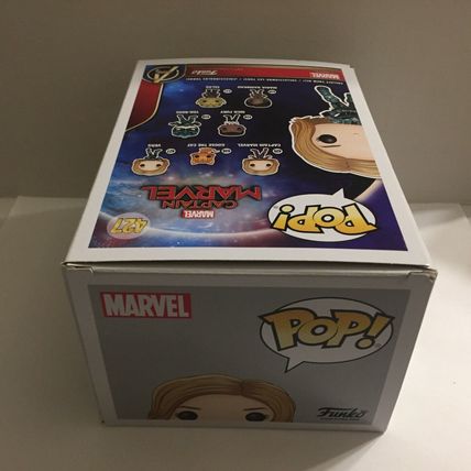 NEW Marvel Captain Marvels Vers Funko Pop Figure