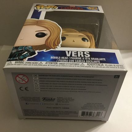 NEW Marvel Captain Marvels Vers Funko Pop Figure