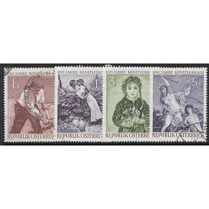 1961 Michel 1087/1090 - fine used (o)