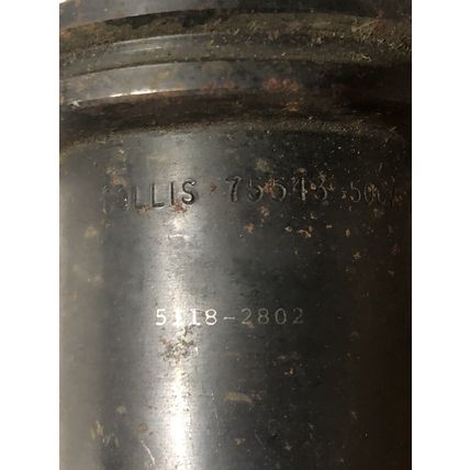 COLLIS 75543 50CV 1-1/4 SM 5.50 PRO W7,SHELL MILL HOLDER,CAT-50,5118-2802,TO
