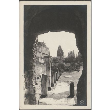 Basilica, Villa Adriana, Tivoli, c.1930s - Tabaccheria Provizi Foto Cartolina