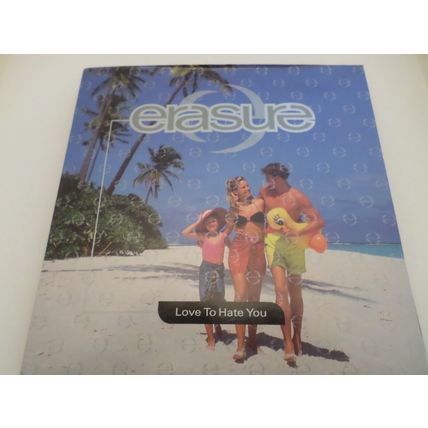 Erasure - 5 x 7" - 45rpm Vinyl Records - A Little Respect - Love To Hate You -