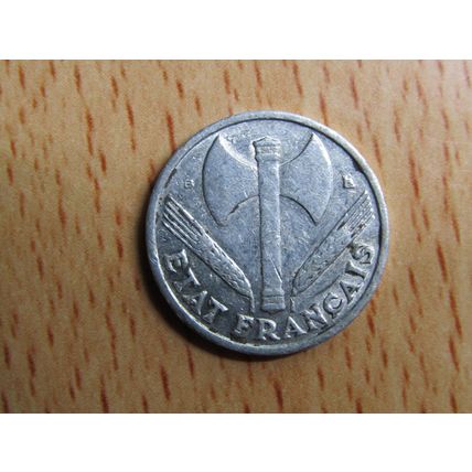 France Republic 1944B 50 Centimes Coin
