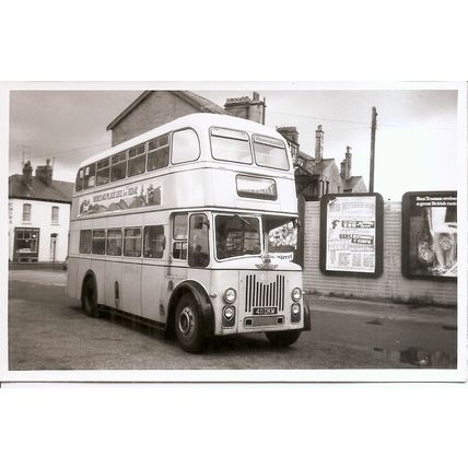 Black & White Photo of City of Lancaster Corporation - 411 DKM ex Maidstone Corp