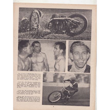 Speedway & Ice News. August 27, 1952. Australians thrash England.