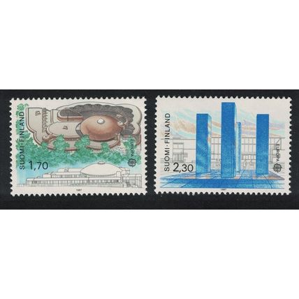 Finland Europa Art and Architecture 2v 1987 MNH SG#1128-1129