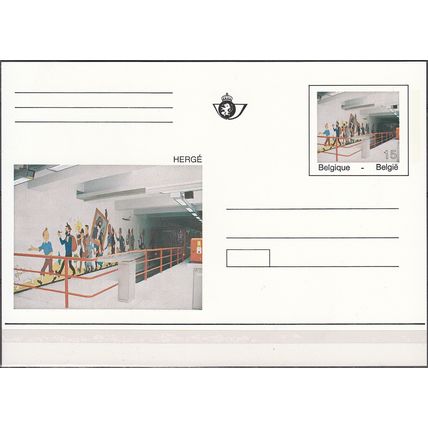 Belgique 1993 COB BK44 Neuf ** Cote (2016) 4.00 € Tintin dans le métro