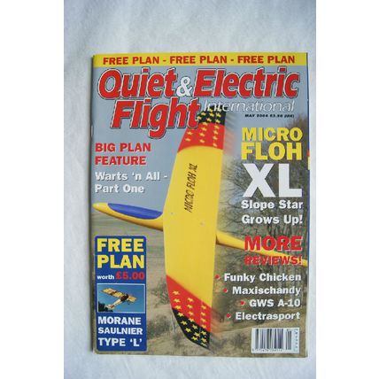 2004 Quiet & Electric Flight Magazine - May + Plans