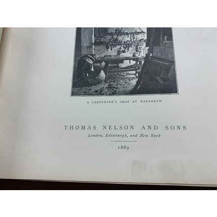1889 J L PORTER "THROUGH SAMARIA TO GALILEE & THE JORDAN" ILLUSTRATED BOOK (P8)