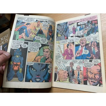 DC COMICS JUSTICE LEAGUE OF AMERICA #222 JAN 1984 (NM-) COMIC (LL)