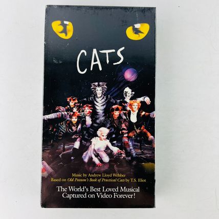 Cats - As You've Never Seen It Before VHS New Sealed