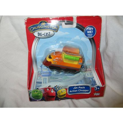 Chuggington Jet Pack Action Chugger Die Cast Toy Train Battery Operated