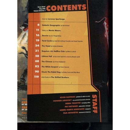 HEAVY METAL Magazine Vol 32 #2 May 2008 Mills & Ledroit 1977 Series LIKE NEW