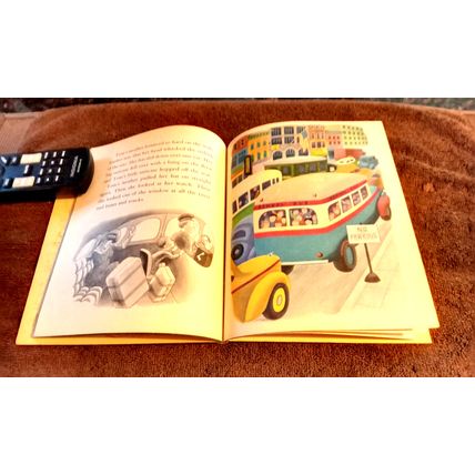 Old Vintage Little Golden Book The Taxi That Hurried (C) Edition 1946